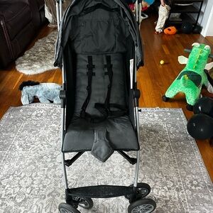 Safety first step light Lightweight Black Baby Stroller - Compact Umbrella Style